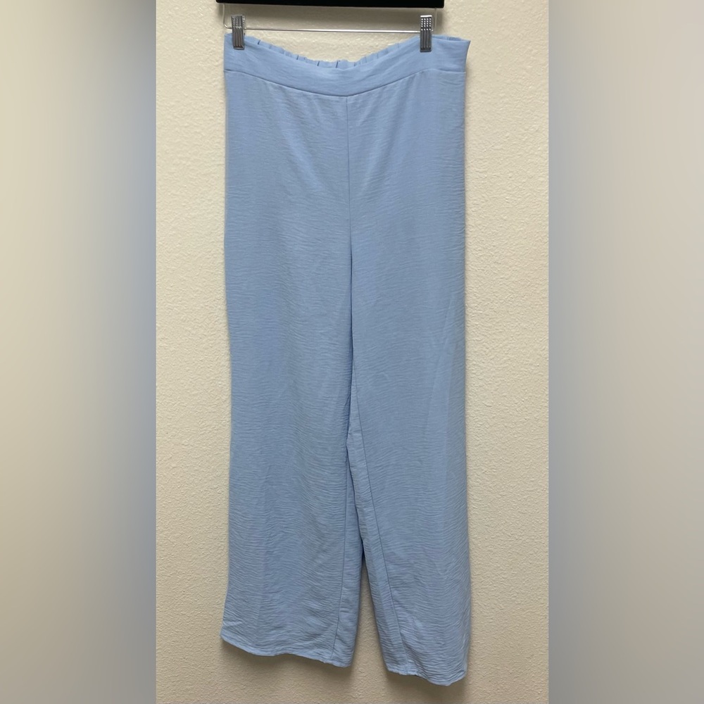 21 Saints Light Blue Casual Pants Extra Long Women’s XL Wide Leg